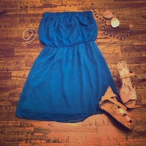 Strapless Express dress